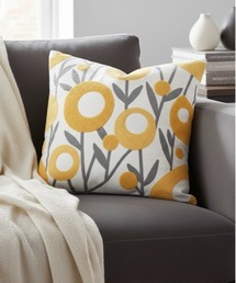 ONE DAY KMC （ワンデイケーエムシー）の「ONE DAY Select / 北欧モチーフ刺繍 45×45cm デザインクッションカバー YW3CC（クッション/クッションカバー）」