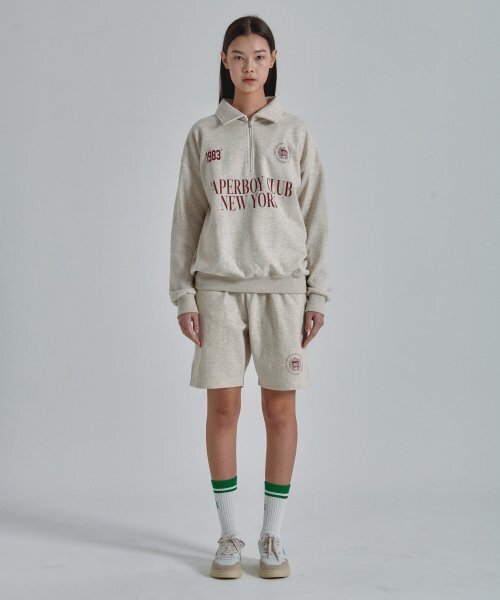 PAPERBOY(ペーパーボーイ)の「カウンティハーフパンツ-オートミール(その他パンツ・レディース・その他・SMALL/X-LARGE/LARGE/MEDIUM)」の2枚目の写真
