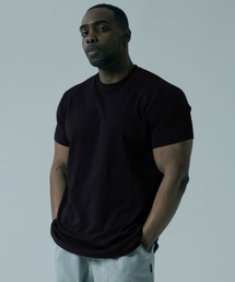 LOFIX（ロフィックス）の「ベーシックマッスルフィット半袖(ブラック)（Tシャツ/カットソー）」