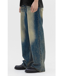 CRISCELO（クリスチェロ）の「Wide denim pants [yellow washing]（デニムパンツ）」