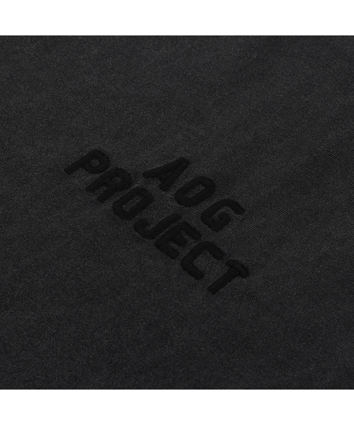 AOG PROJECT(エイオージープロジェクト)の「ピグメント刺繍ロゴライオンプリントTシャツ(ブラック)(Tシャツ/カットソー・メンズ・ブラック・MEDIUM/LARGE/X-LARGE)」の4枚目の写真