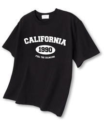 1990カリフォルニア オーバーサイズ 半袖Tシャツ ブラック