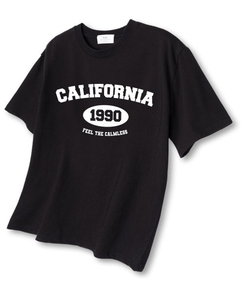 TI.GLAKE(ティーグレイク)の「1990カリフォルニア オーバーサイズ 半袖Tシャツ ブラック(Tシャツ/カットソー・レディース・その他・LARGE/X-LARGE/XX-LARGE)」の1枚目の写真