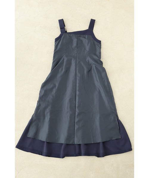 cawaii(カワイイ)の「大人のお悩み 解決服 万能サロペットワンピース 秋冬Ver.(ワンピース・レディース・ブラウン/ネイビー・L-Long/L-Short/M-Long/M-Short)」の13枚目の写真