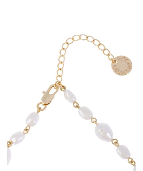 LAGUNAMOON(ラグナムーン)の「LADYフェイクミックスパールネックレス(ネックレス・レディース・アイボリー・FREE)」の4枚目の写真