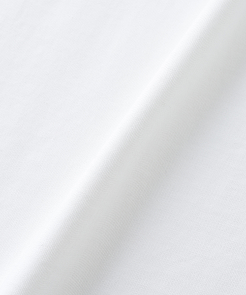 markaware(マーカウェア)の「MARKAWARE (マーカウェア) COMFORT FIT Tee(Tシャツ/カットソー・メンズ・ホワイト/パープル・2/3)」の5枚目の写真