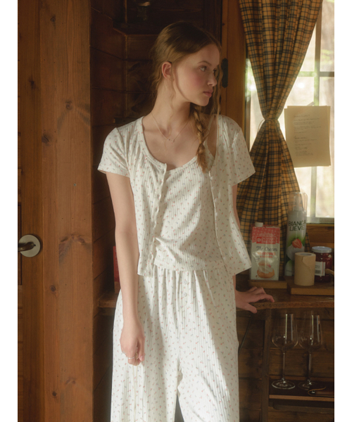 RE_L（リエル）の「Florrie cardigan set (white flower)（カーディガン/ボレロ・レディース・その他・FREE）」の6枚目の写真