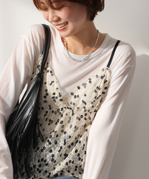 PROVOKE  | ［26SS新作］【PROVOKE/プロヴォーク】プリントレースキャミソール(シャツ/ブラウス)