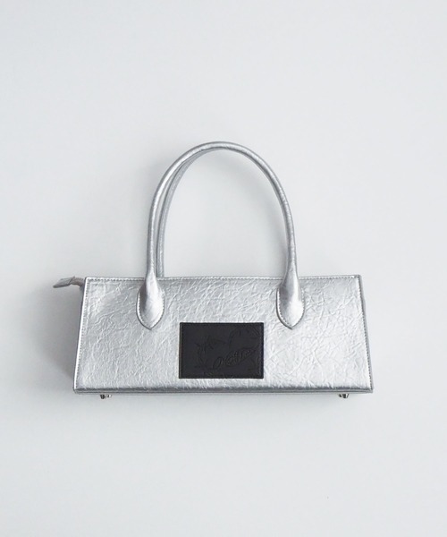 Heart Tattoo(ハートタトゥー)の「lock key 2way bag / ロックキー2way bag(ハンドバッグ・レディース・シルバー/ホワイト/ブラック・FREE)」の12枚目の写真