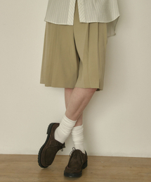 OURO（アウロ）の「PLEATS BERMUDA PANTS  [ BEIGE ]（その他パンツ）」