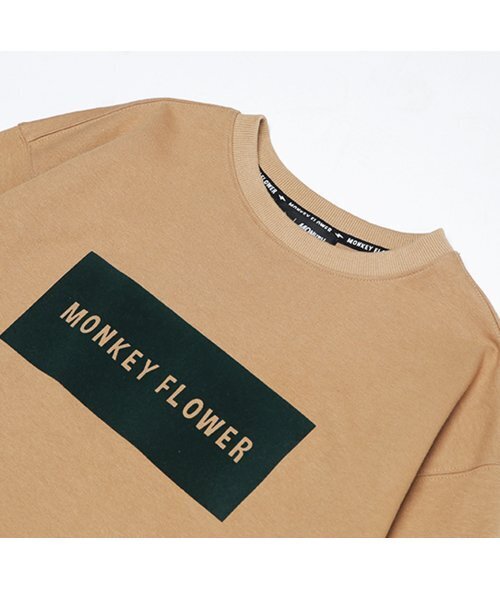 Monkey Flower（モンキーフラワー）の「レディース フロッピーボックスロゴ マキシワンピース/MF1WOP02F ベージュ（ワンピース・レディース・その他・FREE）」の2枚目の写真