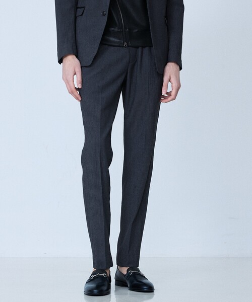 5351 POUR LES HOMMES（ゴーサンゴーイチプールオム）の「【セットアップ対応】ワッシャー メッシュ スラックス（スラックス・メンズ・ライトグレー/チャコールグレー/ブラック・46/44/50/48）」の3枚目の写真