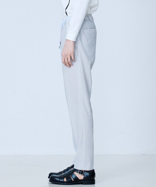 5351 POUR LES HOMMES（ゴーサンゴーイチプールオム）の「【セットアップ対応】ワッシャー メッシュ スラックス（スラックス・メンズ・ライトグレー/チャコールグレー/ブラック・46/44/50/48）」の6枚目の写真