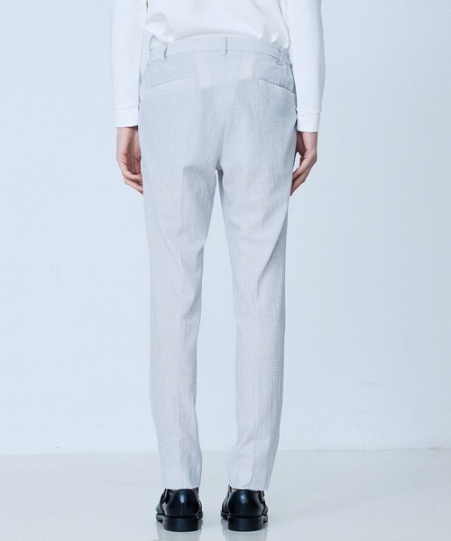 5351 POUR LES HOMMES（ゴーサンゴーイチプールオム）の「【セットアップ対応】ワッシャー メッシュ スラックス（スラックス・メンズ・ライトグレー/チャコールグレー/ブラック・46/44/50/48）」の7枚目の写真
