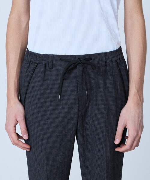 5351 POUR LES HOMMES（ゴーサンゴーイチプールオム）の「【セットアップ対応】ワッシャー メッシュ スラックス（スラックス・メンズ・ライトグレー/チャコールグレー/ブラック・46/44/50/48）」の14枚目の写真