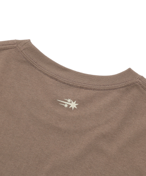 NICE GHOST CLUB(ナイスゴーストクラブ)の「ヘブンゲートキーパーラインティー_ブラウン(NG2FMUT524A)(Tシャツ/カットソー・レディース・ブラウン・S/M/L)」の6枚目の写真