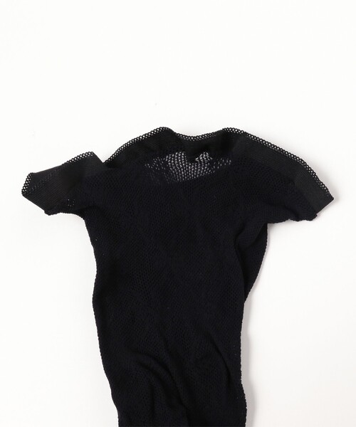 Ray BEAMS(レイビームス)の「I Hate Monday / Ribbone Lace ストッキング(ソックス/靴下・レディース・ブラック・ONE SIZE)」の3枚目の写真