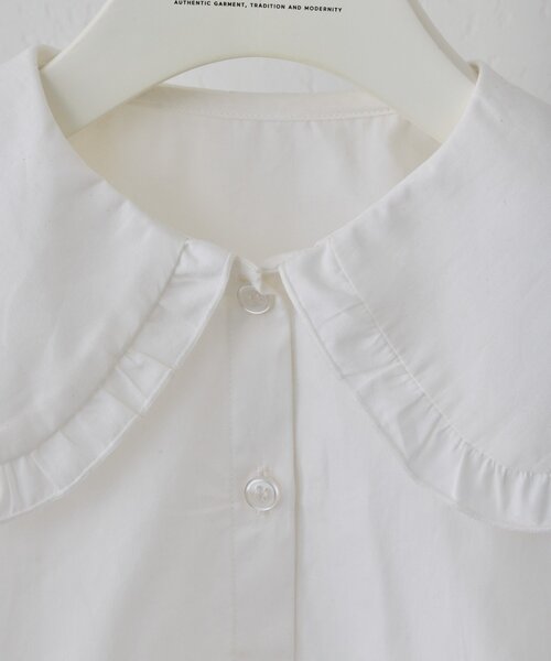 CIAOPANIC TYPY（チャオパニックティピー）の「【KIDS】【フォーマル・セレモニー】BIGカラー襟プリーツワンピースセット（ワンピース・キッズ・グレー・SMALL/MEDIUM）」の6枚目の写真