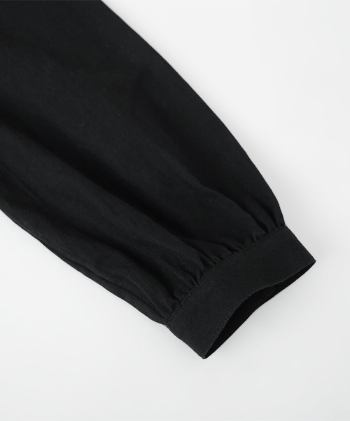 オオカミとフクロウ（オオカミとフクロウ）の「オオカミと虹の始まりと白綿と“ワンピース”（ワンピース・レディース・ダークグリーン/ブラック・FREE）」の4枚目の写真