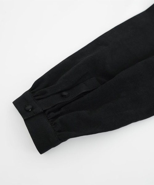 オオカミとフクロウ（オオカミとフクロウ）の「オオカミと虹の始まりと白綿と“ワンピース”（ワンピース・レディース・ダークグリーン/ブラック・FREE）」の5枚目の写真