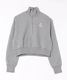 NIKE（ナイキ）の「NIKE ナイキ W KTMH FLC QZ CROP スウェット ハーフジップ IQ3940 063CARB H（スウェット）」