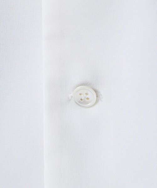 FORTUNA HOMME（フォルトゥナオム）の「【FORTUNA/フォルトゥナ】ECOTECOpenCollarShirts/エコテックオープンカラーシャツ/ユニセックス/【WEB限定】（シャツ/ブラウス・メンズ・ベージュ/ホワイト/ブラック・M/L）」の20枚目の写真