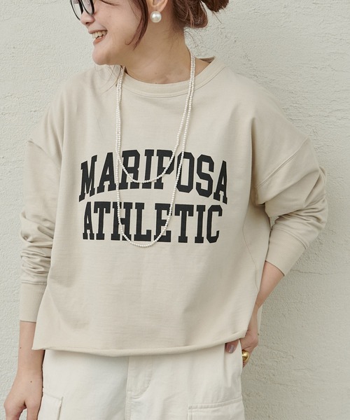 PUAL CE CIN（ピュアルセシン）の「インレイショートプルオーバー（Tシャツ/カットソー・レディース・オフホワイト/ネイビー/ベージュ・FREE）」の11枚目の写真