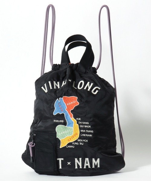 HOUSTON(ヒューストン)の「HOUSTON(ヒューストン)QUILT 2WAY BAG/キルティングナップサック(バックパック/リュック・メンズ・オリーブ系1/オリーブ系2/ブラック系1/グリーン系その他/グリーン系その他2/ブラック系2・FREE)」の11枚目の写真