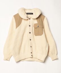 イ*サ様 [mercibeaucoup，] ニットカーディガン グリーン vin セール 