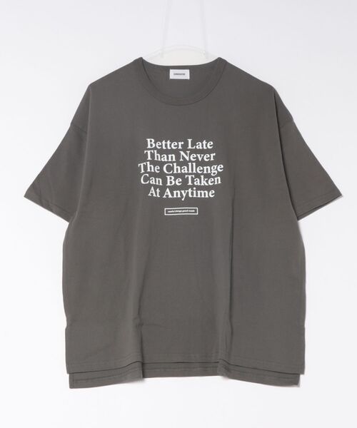 GENERATOR(ジェネレーター)の「ジェネレーター Better Tシャツ(Tシャツ/カットソー・レディース・ピンク/チャコールグレー/ベージュ系その他・F)」の3枚目の写真