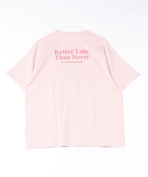GENERATOR(ジェネレーター)の「ジェネレーター Better Tシャツ(Tシャツ/カットソー・レディース・ピンク/チャコールグレー/ベージュ系その他・F)」の4枚目の写真