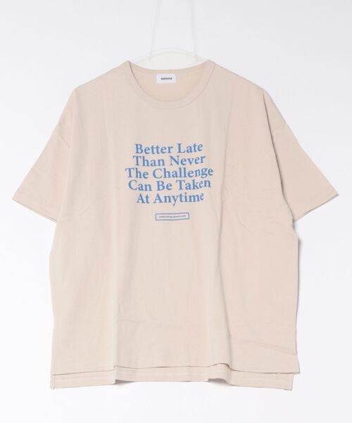 GENERATOR(ジェネレーター)の「ジェネレーター Better Tシャツ(Tシャツ/カットソー・レディース・ピンク/チャコールグレー/ベージュ系その他・F)」の7枚目の写真