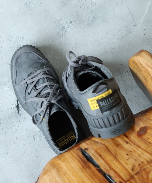 PALLADIUM（パラディウム）の「ヴィンテージ加工PALLASHOCK LO SURPLUS パラショック ローカット サープラス スニーカー（スニーカー・メンズ・グレー系・24cm/27.5cm/25cm/24.5cm/22.5cm/23cm）」の7枚目の写真