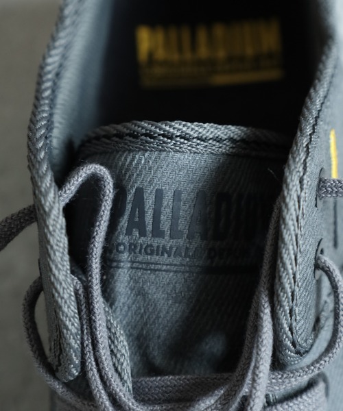 PALLADIUM（パラディウム）の「ヴィンテージ加工PALLASHOCK LO SURPLUS パラショック ローカット サープラス スニーカー（スニーカー・メンズ・グレー系・24cm/27.5cm/25cm/24.5cm/22.5cm/23cm）」の8枚目の写真