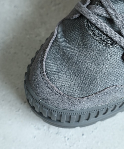 PALLADIUM（パラディウム）の「ヴィンテージ加工PALLASHOCK LO SURPLUS パラショック ローカット サープラス スニーカー（スニーカー・メンズ・グレー系・24cm/27.5cm/25cm/24.5cm/22.5cm/23cm）」の9枚目の写真