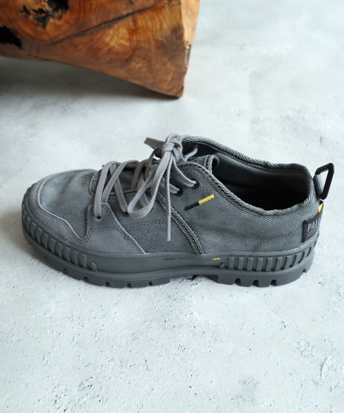 PALLADIUM（パラディウム）の「ヴィンテージ加工PALLASHOCK LO SURPLUS パラショック ローカット サープラス スニーカー（スニーカー・メンズ・グレー系・24cm/27.5cm/25cm/24.5cm/22.5cm/23cm）」の10枚目の写真