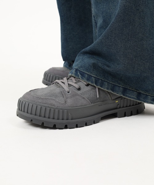 PALLADIUM（パラディウム）の「ヴィンテージ加工PALLASHOCK LO SURPLUS パラショック ローカット サープラス スニーカー（スニーカー・メンズ・グレー系・24cm/27.5cm/25cm/24.5cm/22.5cm/23cm）」の19枚目の写真