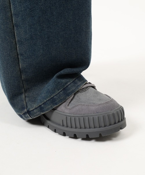 PALLADIUM（パラディウム）の「ヴィンテージ加工PALLASHOCK LO SURPLUS パラショック ローカット サープラス スニーカー（スニーカー・メンズ・グレー系・24cm/27.5cm/25cm/24.5cm/22.5cm/23cm）」の21枚目の写真