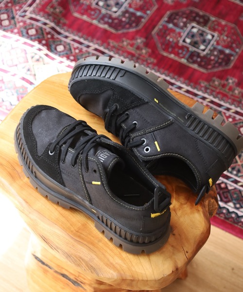 PALLADIUM(パラディウム)の「ヴィンテージ加工PALLASHOCK LO SURPLUS パラショック ローカット サープラス スニーカー(スニーカー・メンズ・グレー系・24cm/27.5cm/25cm/24.5cm/22.5cm/23cm/26cm)」の22枚目の写真