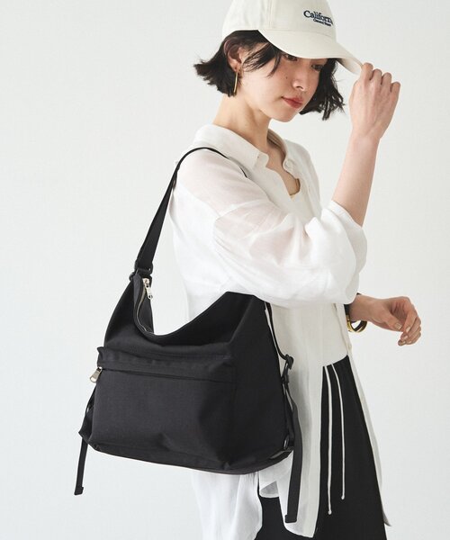 russet(ラシット)の「コーデュラナイロン2WAYリュックサック(バックパック/リュック・レディース・ブラック/グレー系その他・FREE)」の17枚目の写真