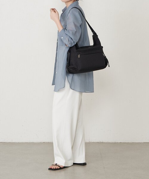 russet(ラシット)の「コーデュラナイロン2WAYリュックサック(バックパック/リュック・レディース・ブラック/グレー系その他・FREE)」の19枚目の写真