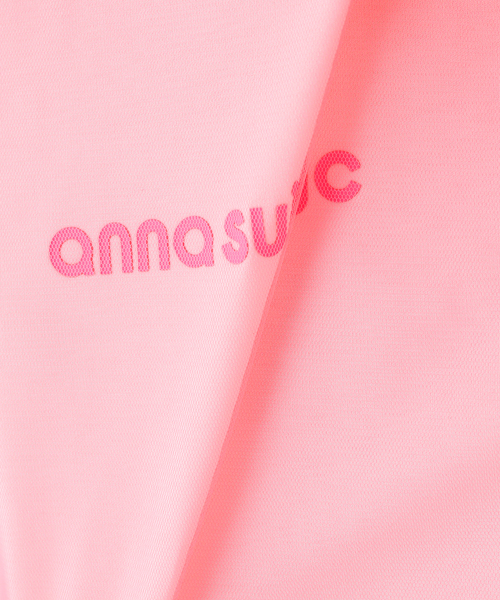 anna sui nyc(アナ スイ エヌ ワイ シー)の「ANNA SUI NYC / アナスイエヌワイシー メッシュレイヤードロングTシャツ(Tシャツ/カットソー・レディース・パープル/ピンク/ブラック・FREE)」の13枚目の写真