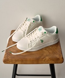 U.S. POLO ASSN.（ユーエスポロアッスン）の「【U.S. POLO ASSN.】ベーシックワンポイントコートスニーカー（スニーカー）」