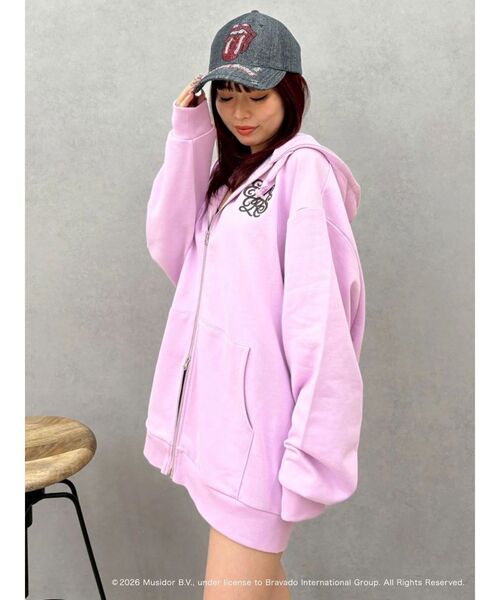 EVRIS（エヴリス）の「【ザ・ローリング・ストーンズ】ラインストーンCAP（キャップ・レディース・ブラック/ブルー・FREE）」の3枚目の写真