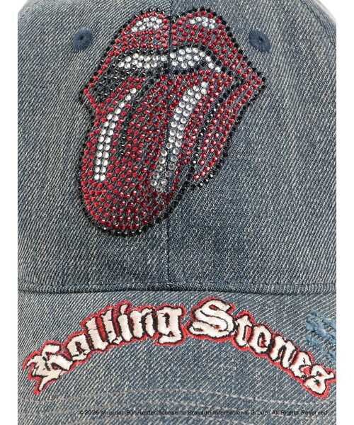 EVRIS（エヴリス）の「【ザ・ローリング・ストーンズ】ラインストーンCAP（キャップ・レディース・ブラック/ブルー・FREE）」の14枚目の写真