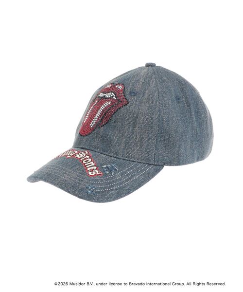 EVRIS（エヴリス）の「【ザ・ローリング・ストーンズ】ラインストーンCAP（キャップ・レディース・ブラック/ブルー・FREE）」の16枚目の写真