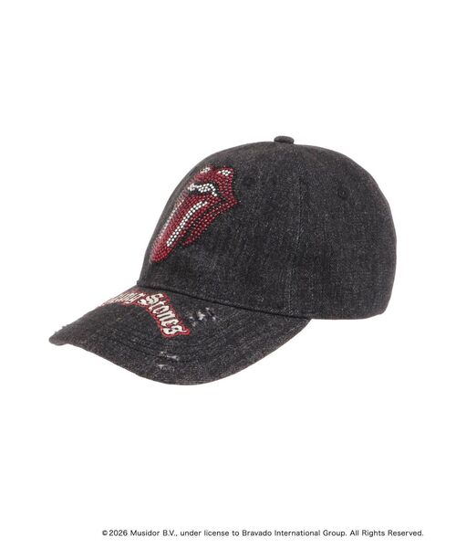 EVRIS（エヴリス）の「【ザ・ローリング・ストーンズ】ラインストーンCAP（キャップ・レディース・ブラック/ブルー・FREE）」の17枚目の写真