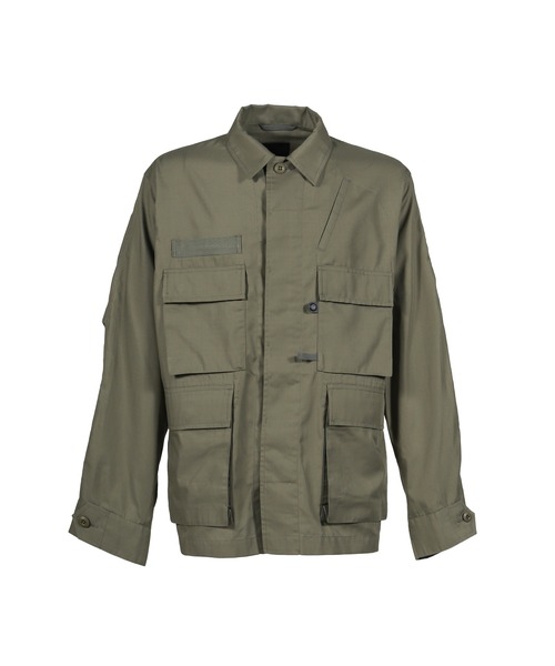 DAIWA PIER39(ダイワピア39)の「TECH MULTI FISHING POCKET MIL BDU SHIRT L/S(シャツ/ブラウス・メンズ・ブラック×グレー/ブルー・X-LARGE/LARGE)」の2枚目の写真