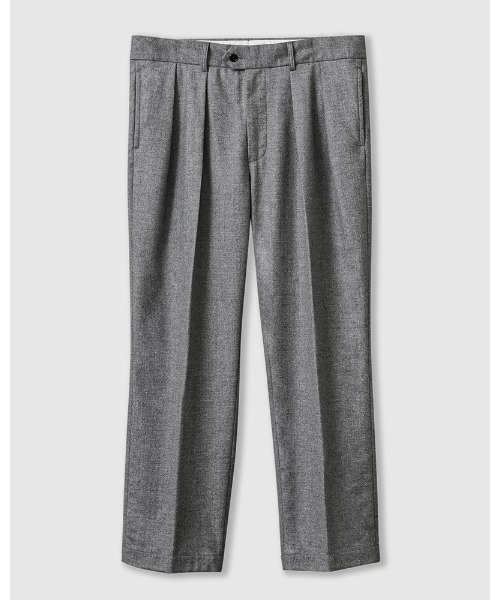WAIPER.inc(ワイパーインク)の「WIVID Inside 2Tuck Pants(スラックス・メンズ・ネイビー/グレー・32/34/36)」の1枚目の写真