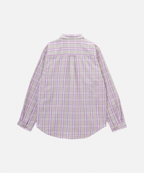 Gramicci（グラミチ）の「CHECKERED OMBRE SHIRT / チェッカードオンブレシャツ Gramicci グラミチ（シャツ/ブラウス・メンズ・ブルー/パープル/マスタード・S/M/L/XL/XXL）」の10枚目の写真